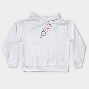 Kawaii Pastel Dango Kids Hoodie